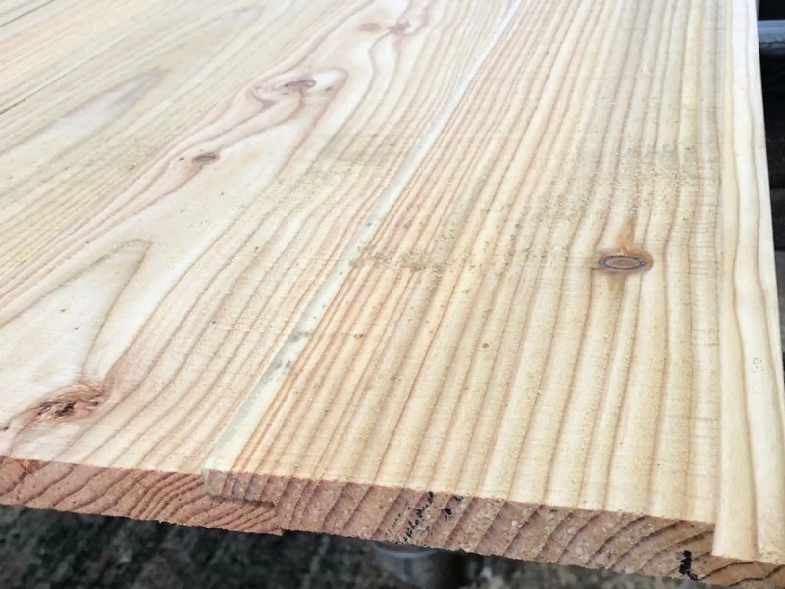 Доска Четверть из кедра 20х90 мм сорт C  Профиль 2