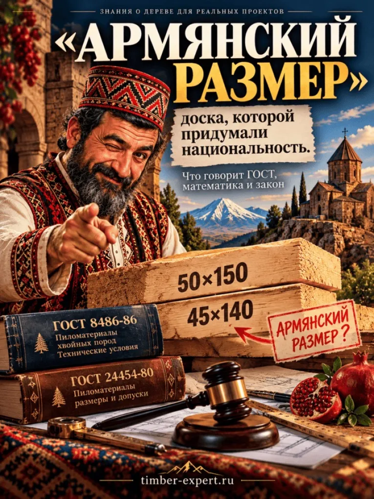 «Армянский размер»: доска, которой придумали национальность. Что говорит ГОСТ, математика и закон